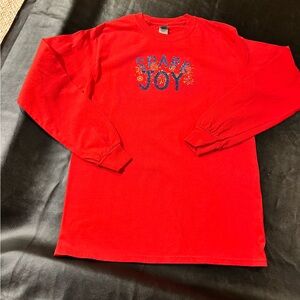Adult Small “Spark Joy” Long Sleeve Tshirt. Gildan Tshirt, never worn